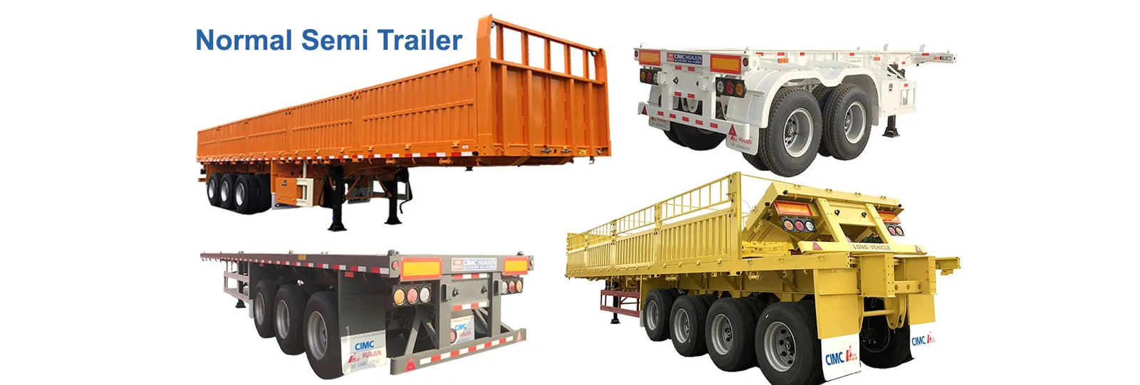 Skeletal Container Semi Trailer