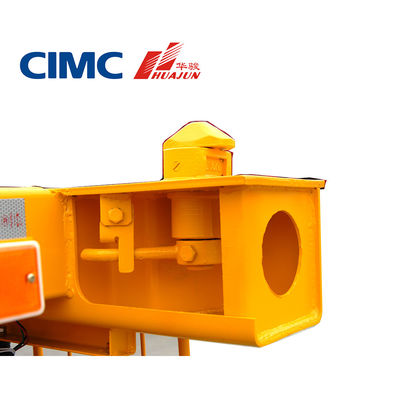 CIMC 2 Axle Skeletal Semi Trailer for 20ft Container 28T Landing Gear 13T Axle Included