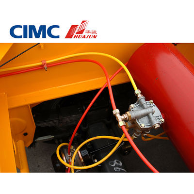 CIMC 2 Axle Skeletal Semi Trailer for 20ft Container 28T Landing Gear 13T Axle Included