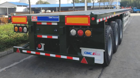 40ft Container Chassis Truck Trailer 40ton 60ton 80ton Flatbed Trailers Sales in Dubai