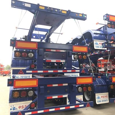 3 Axle 40 Foot Skeleton Semi-Trailer The Ultimate Solution for Container Transporting