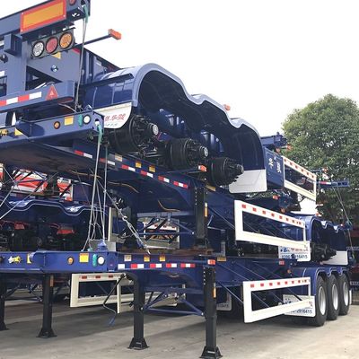 3 Axle 40 Foot Skeleton Semi-Trailer The Ultimate Solution for Container Transporting