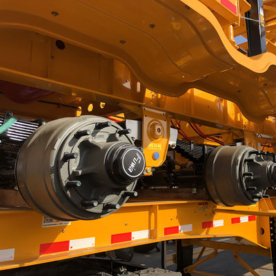 20ft Semi Trailer Skeleton Truck with Spare Tires and Tools Function HJGMCK21039