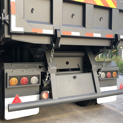 CIMC HUAJUN 40 Ton 3 Axle Multi Axle Hydraulic Dump Tipper Trailer for Trucking Needs