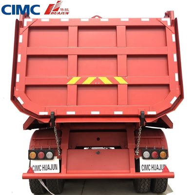 Transport of Heavy Equipment with 10300*3050mm CIMC HUAJUN Special Semi Truck Trailer