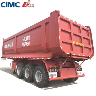 Transport of Heavy Equipment with 10300*3050mm CIMC HUAJUN Special Semi Truck Trailer