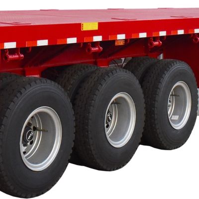 Truck Trailer CIMC HUAJUN 40ft Semi-trailer with FUWA Axle and Heavy-Duty Steel Body