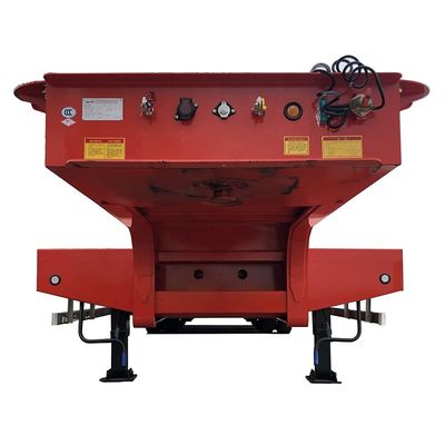 30T Max Payload Hydraulic Folding Goose Neck for Heavy Low Bed Trailer Robust Design