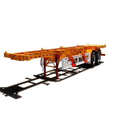20ft to 40ft Extendable Moving Intermodal Chassis Trailer for Container Distribution