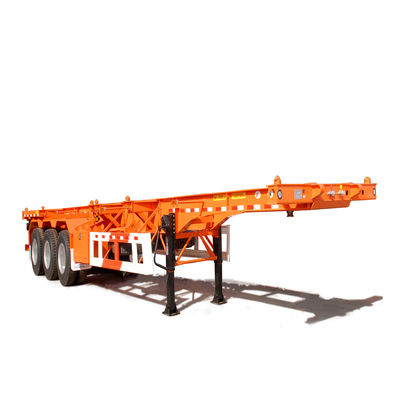 20ft to 40ft Extendable Moving Intermodal Chassis Trailer for Container Distribution
