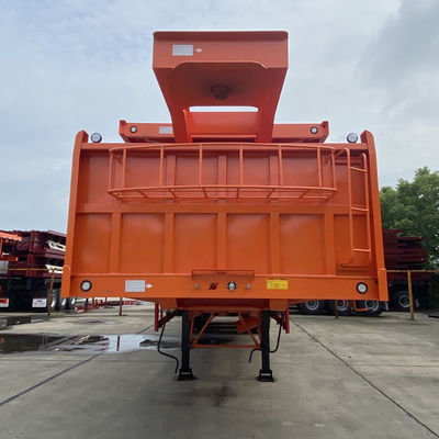 Steel Flatbed Trailer Train  Container Transportation in Mongolia