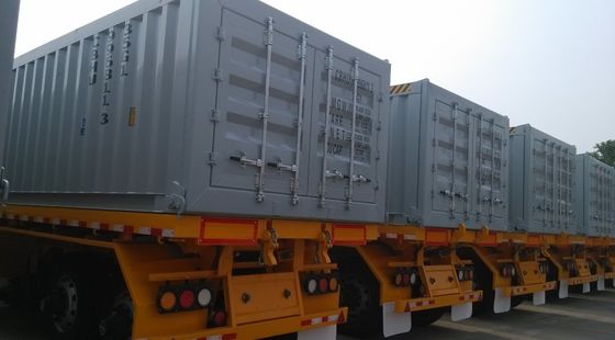 Best 57CBM ATV Tipping Trailer by CIMC with 13TON Axle FUWA and 12R22.5 Tires