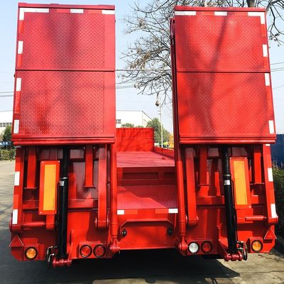 Hydraulic Ladder Lowbed Trailer for Heavy Equipment Transportation OE NO. ZCZ9401TDPK