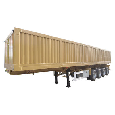 11.00r20 Tires and Standard 28Ton Landing Gear Side Tipper Semi-Trailer by CIMC HUAJUN