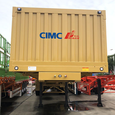 11.00r20 Tires and Standard 28Ton Landing Gear Side Tipper Semi-Trailer by CIMC HUAJUN