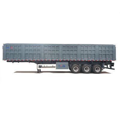 80 Tons Hydraulic Double Side Dump Tipping Truck Cargo Semi Trailer with 12.00R20 Tires