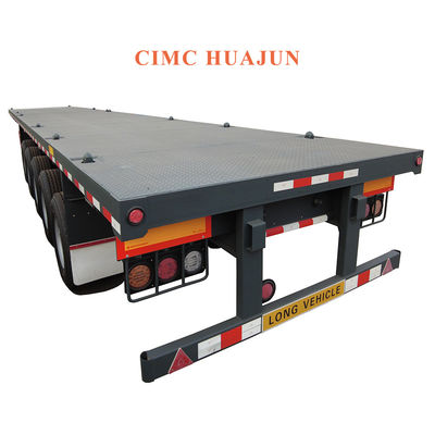 CIMC HUAJUN 5 Axles Flatbed Trailer Perfect for Various Tractors in Africa Market