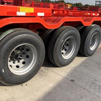 2/3 Axles 40 ft 20 ft Container Chassis Skeleton Semi-Trailer with 40T Max Payload
