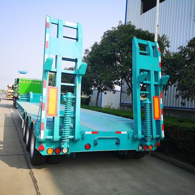 FUWA Axle Lowbed Semi Trailer The Perfect Solution for Heavy Equipment Transport Needs