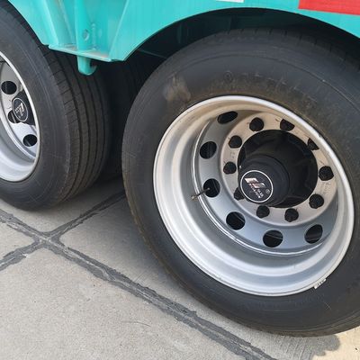 Max Payload 60-80T Low Flat Semi Trailer for Multipurpose Heavy Equipment Transport