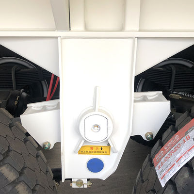 60Ton Max Payload Flatbed Semi Trailer Truck Trailers 4 Axles with Dual Line Braking System