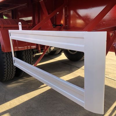 Mechanical Suspension U Shape Tipper Dump Trailer for Bulk Cargo Sand and Grain Transport