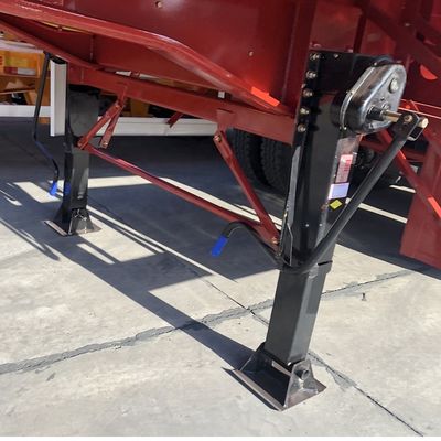 Mechanical Suspension U Shape Tipper Dump Trailer for Bulk Cargo Sand and Grain Transport