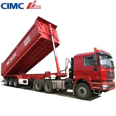 JOST Two-speed Landing Gear U Shape Tipper Dump Trailer Truck Shearing Bending Welding
