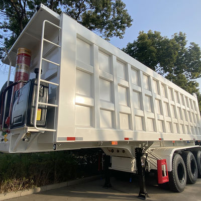 CIMC 13000*2550mm Front Lifting Tipper Trailer Tipping Dumper Semi Trailer Oil Cylinder