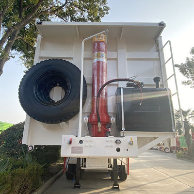 CIMC 13000*2550mm Front Lifting Tipper Trailer Tipping Dumper Semi Trailer Oil Cylinder