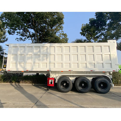 CIMC 13000*2550mm Front Lifting Tipper Trailer Tipping Dumper Semi Trailer Oil Cylinder