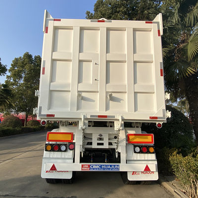 CIMC 13000*2550mm Front Lifting Tipper Trailer Tipping Dumper Semi Trailer Oil Cylinder