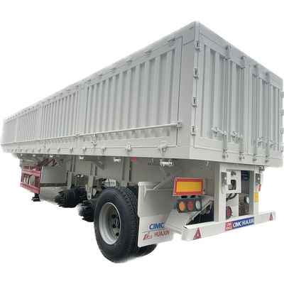Mechanical Suspension 3 Axle Side Tipping Semi Trailer for Smooth and Stable Transport