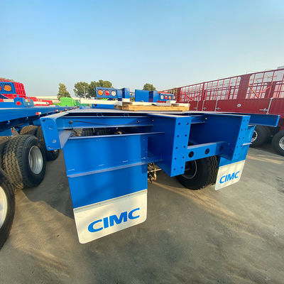 JOST Two-Speed Landing Gear 3 Axles 40ft Container Flatbed Semi Truck Trailers in Africa