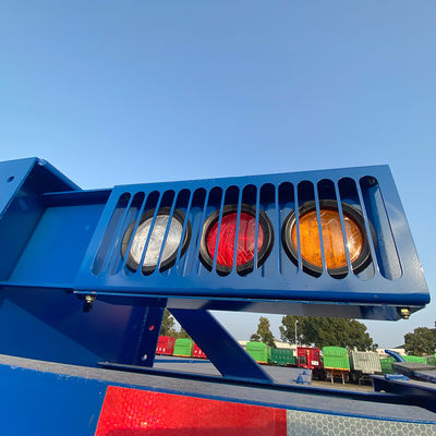 JOST Two-Speed Landing Gear 3 Axles 40ft Container Flatbed Semi Truck Trailers in Africa
