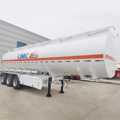 Fuwa 3 Axles 45000 Litres Aluminum Alloy Fuel or Stainless Steel Cement Tanker Trailers