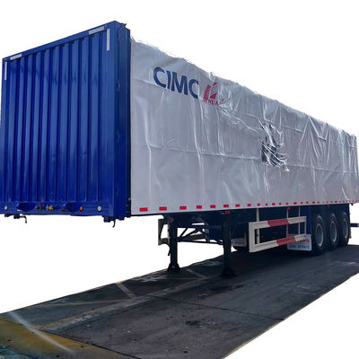 Truck Trailer 13000 * 2500 * 3320 Steel q345 Steel for I-beam CIMC HUAJUN Curtain Side Semi Trailer