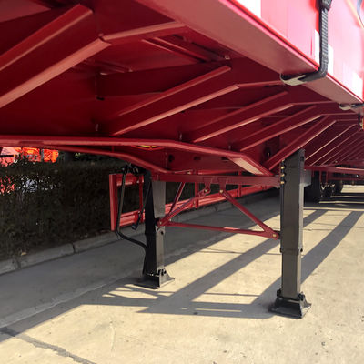 60 ton Max Payload Tri-axle Dry Van Type Box Semi Trailer for Cargo Transport
