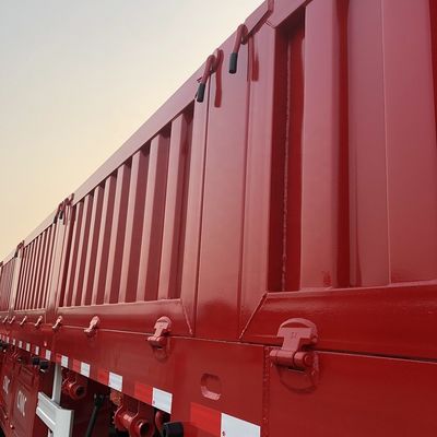 CIMC HUAJUN 2021New 3 Axles Cargo Transport Semi Trailer for Truck Capacity 60 Tons