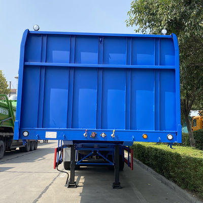 Hot 4 Axles Flatbed Semi Trailer with 1000mm Sidewall Max Payload of 60T 12.00R20 Tire