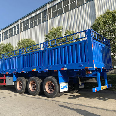 CIMC Group HUAJUN 4 Axles Max Payload 60T Container Trailer Fence Cargo Semi Trailer