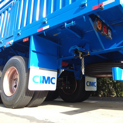 CIMC Group HUAJUN 4 Axles Max Payload 60T Container Trailer Fence Cargo Semi Trailer
