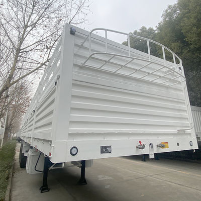 Customers Optional CIMC HUAJUN Semi-Trailer for Strong Fence Trailers 60tons 80tons