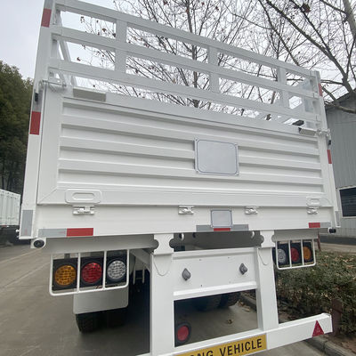 Customers Optional CIMC HUAJUN Semi-Trailer for Strong Fence Trailers 60tons 80tons