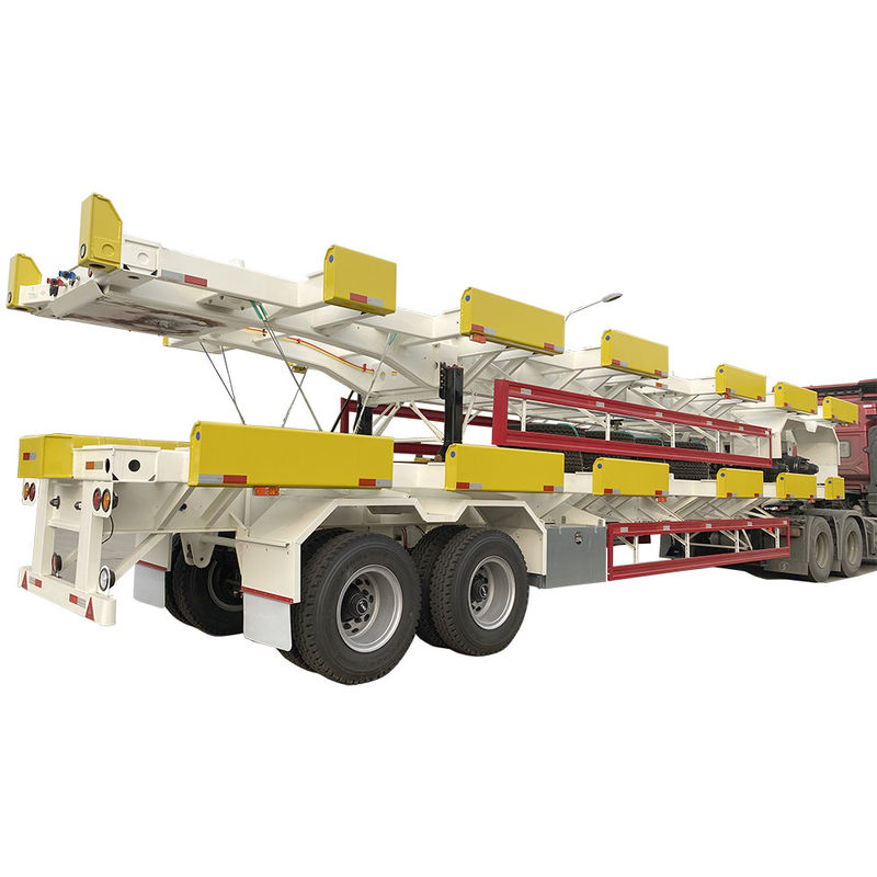 CIMC HUAJUN WABCO Value 1540 Skeleton Container Semi Trailer for 20ft 40ft Container