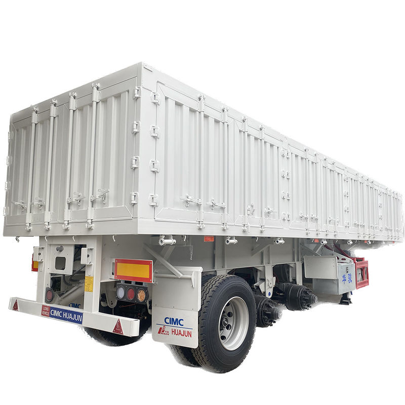 Mechanical Suspension 3 Axle Side Tipping Semi Trailer for Smooth and Stable Transport