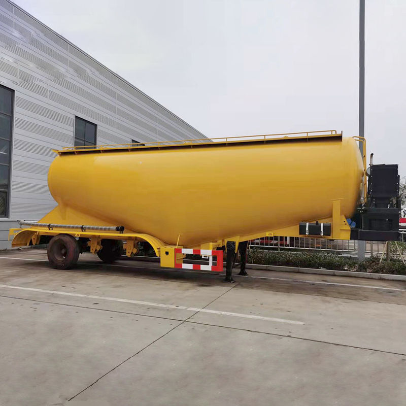 Mineral Powder Transport 3 Axles 45cbm Cement Semi Trailer Tank Truck with Fuwa Axle
