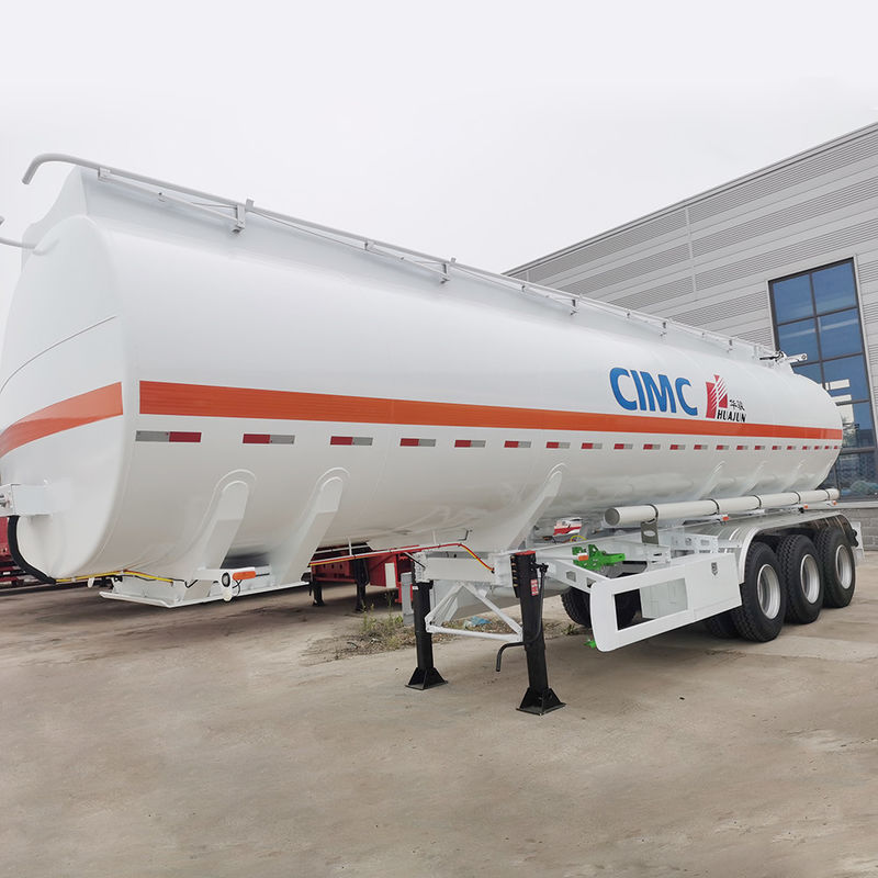 Fuwa 3 Axles 45000 Litres Aluminum Alloy Fuel or Stainless Steel Cement Tanker Trailers