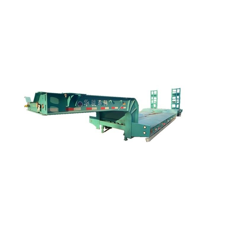 Direct Lowbed Semi-Trailer with 13/16 Ton HUAJUN Axle and 3.5&quot; King Pin